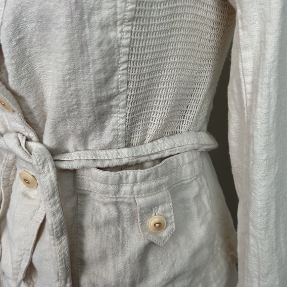 NWOT Anthropologie Cartonnier Beige Blazer/ Jacket Size 6 - Picture 5 of 6